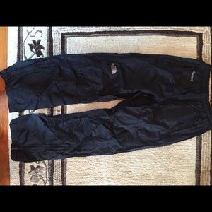 The North Face wind/rain pants